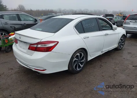2017 Honda Accord Ex-L from USA, damaged, VIN 1HGCR2F84HA127384